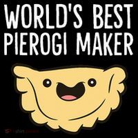 Polish Pierogi Maker World's Best Pierogi Maker Stripe Pom Pom Beanie