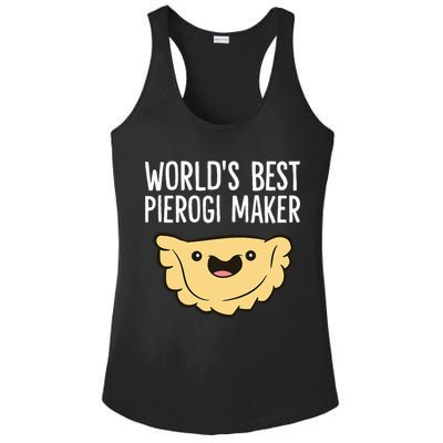 Polish Pierogi Maker World's Best Pierogi Maker Ladies PosiCharge Competitor Racerback Tank