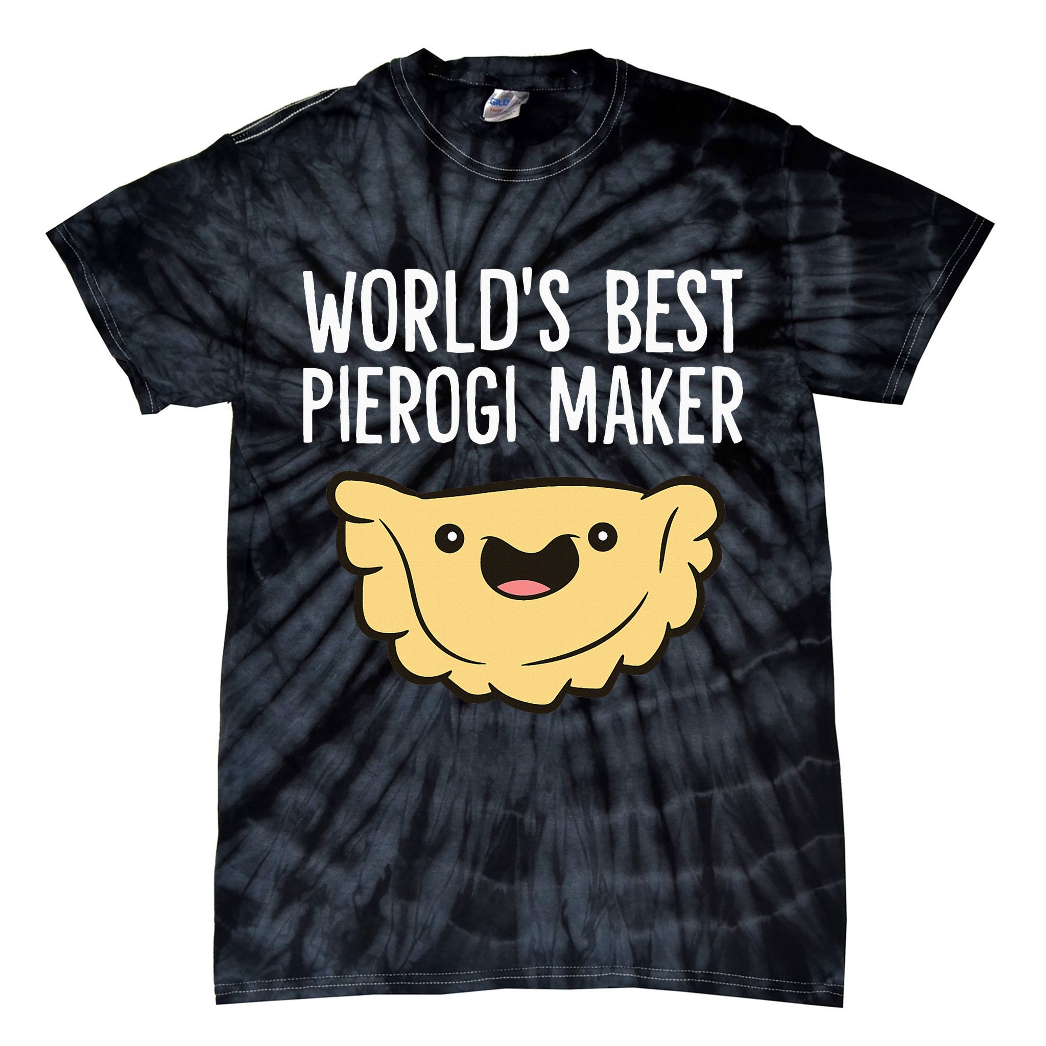 Polish Pierogi Maker World's Best Pierogi Maker Tie-Dye T-Shirt