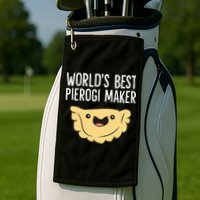 Polish Pierogi Maker World's Best Pierogi Maker Golf Towel