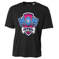 Paw P.A.T.R.O.L Mothers Day Mom Patrol Badge Cooling Performance Crew T-Shirt