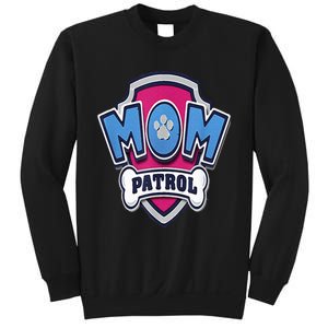 Paw P.A.T.R.O.L Mothers Day Mom Patrol Badge Sweatshirt