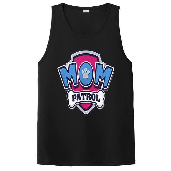 Paw P.A.T.R.O.L Mothers Day Mom Patrol Badge PosiCharge Competitor Tank