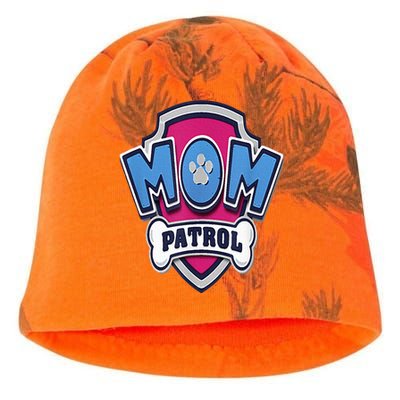 Paw P.A.T.R.O.L Mothers Day Mom Patrol Badge Kati - Camo Knit Beanie