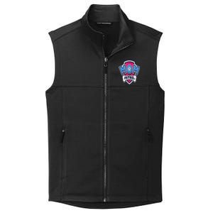 Paw P.A.T.R.O.L Mothers Day Mom Patrol Badge Collective Smooth Fleece Vest