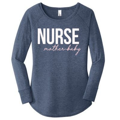 Pastel Postpartum Mother Nurse Great Gift Women's Perfect Tri Tunic Long Sleeve Shirt