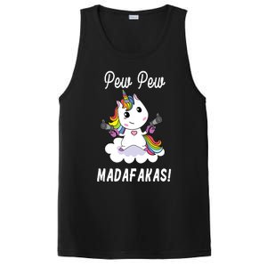 Pew Pew Madafakas Unicorn with Pistols Fantasy PosiCharge Competitor Tank