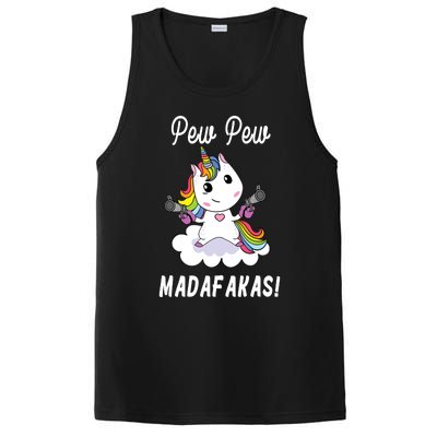 Pew Pew Madafakas Unicorn with Pistols Fantasy PosiCharge Competitor Tank