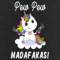 Pew Pew Madafakas Unicorn with Pistols Fantasy Hat