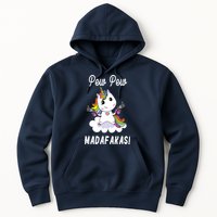 Pew Pew Madafakas Unicorn with Pistols Fantasy Hoodie