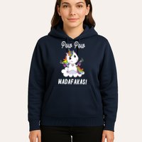 Pew Pew Madafakas Unicorn with Pistols Fantasy Hoodie