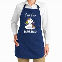 Pew Pew Madafakas Unicorn with Pistols Fantasy Apron