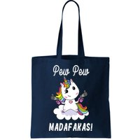 Pew Pew Madafakas Unicorn with Pistols Fantasy Bag