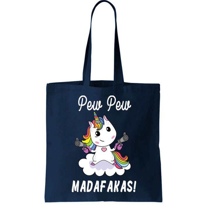 Pew Pew Madafakas Unicorn with Pistols Fantasy Bag