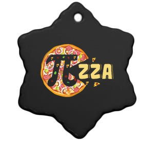 Pizza Pi Math Lovers School Teacher Student Ceramic Star Ornament