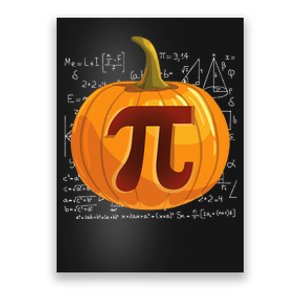 Pumpkin Pie Math Funny Halloween Thanksgiving Pi Day Poster