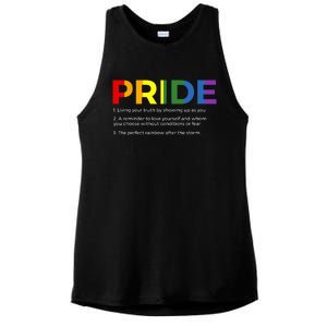 Pride Pride Month Ladies PosiCharge Tri-Blend Wicking Tank