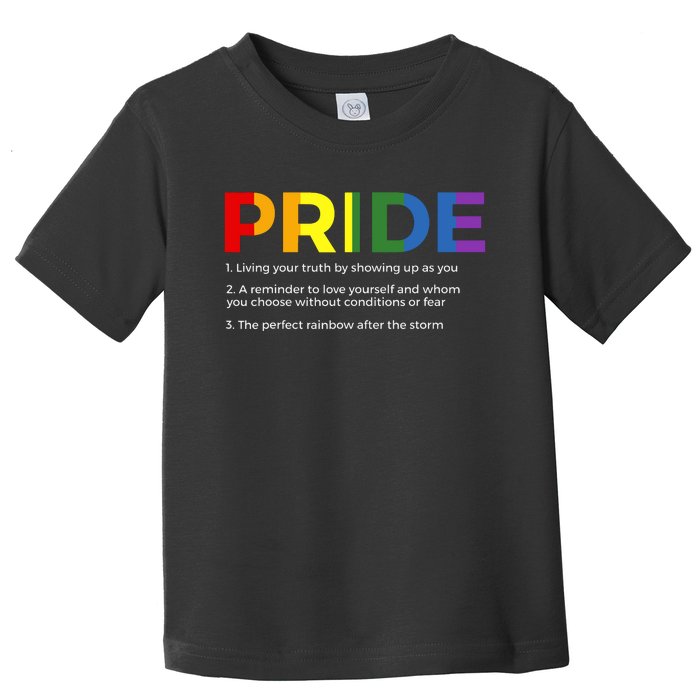 Pride Pride Month Toddler T-Shirt