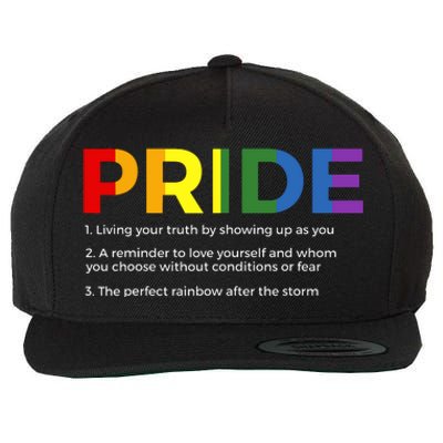 Pride Pride Month Wool Snapback Cap