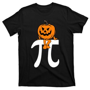 Pumpkin Pie Math Funny Halloween Thanksgiving Pi Day T-Shirt