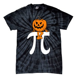 Pumpkin Pie Math Funny Halloween Thanksgiving Pi Day Tie-Dye T-Shirt