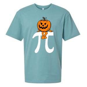 Pumpkin Pie Math Funny Halloween Thanksgiving Pi Day Sueded Cloud Jersey T-Shirt