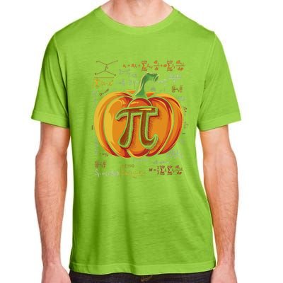 Pumpkin Pie Math Funny Halloween Thanksgiving Pi Day Cool Gift Adult ChromaSoft Performance T-Shirt