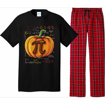 Pumpkin Pie Math Funny Halloween Thanksgiving Pi Day Cool Gift Pajama Set