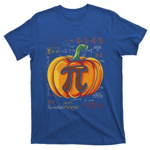 Pumpkin Pie Math Funny Halloween Thanksgiving Pi Day Cool Gift T-Shirt