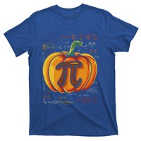 Pumpkin Pie Math Funny Halloween Thanksgiving Pi Day Cool Gift T-Shirt