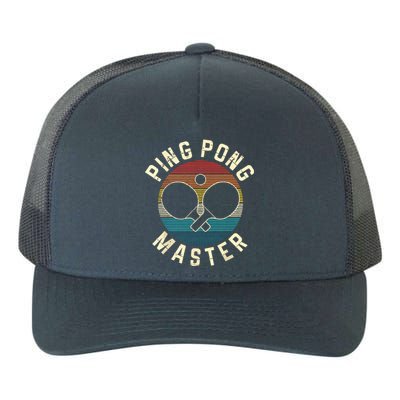 Ping Pong Master Vintage Table Tennis Player Funny Gift Yupoong Adult 5-Panel Trucker Hat