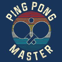 Ping Pong Master Vintage Table Tennis Player Funny Gift Long Sleeve Shirt
