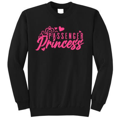 Passenger Princess Meme Girl Passenger Seat Princess Sweatshirt