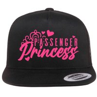 Passenger Princess Meme Girl Passenger Seat Princess Flatbill Hat