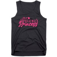 Passenger Princess Meme Girl Passenger Seat Princess Tank Top