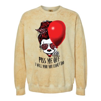 Pennywise Piss Me Off I Will Make You Float Too Colorblast Crewneck Sweatshirt