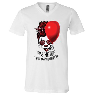 Pennywise Piss Me Off I Will Make You Float Too V-Neck T-Shirt