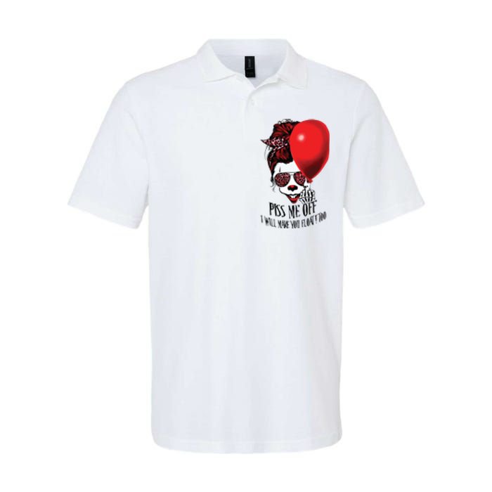 Pennywise Piss Me Off I Will Make You Float Too Softstyle Adult Sport Polo