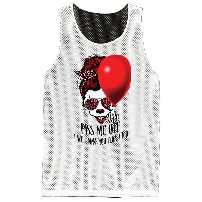 Pennywise Piss Me Off I Will Make You Float Too Mesh Reversible Basketball Jersey Tank