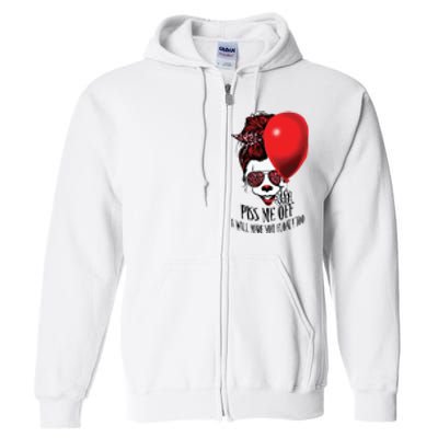 Pennywise Piss Me Off I Will Make You Float Too Full Zip Hoodie