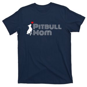 Proud Pitbull Mom Pittie Mom Pitbull T-Shirt