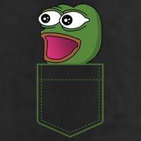 Poggers Pepe Meme Gaming Live Stream Poacket Adult Drive Performance Visor