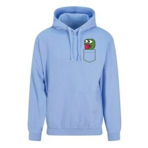 Poggers Pepe Meme Gaming Live Stream Poacket Unisex Surf Hoodie