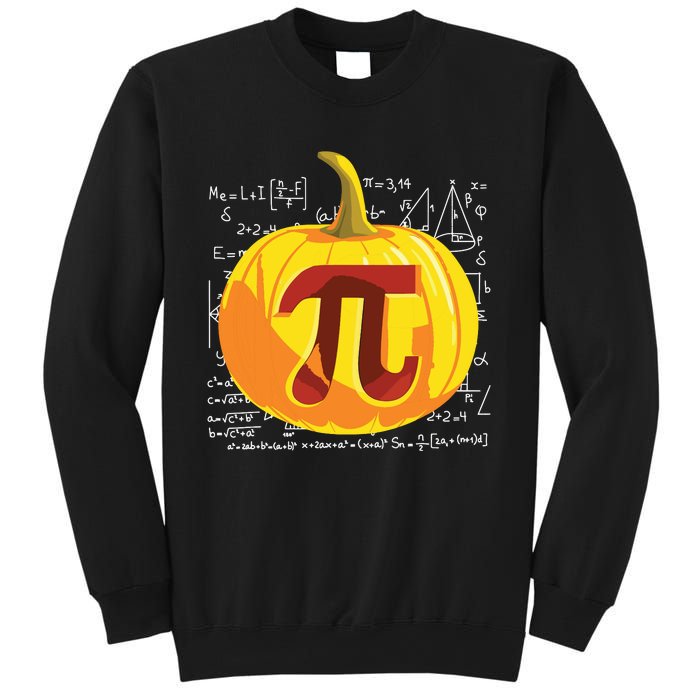 Pumpkin Pie Math Shirts Funny Halloween Thanksgiving Pi Day Sweatshirt