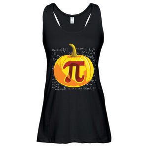 Pumpkin Pie Math Shirts Funny Halloween Thanksgiving Pi Day Ladies Essential Flowy Tank