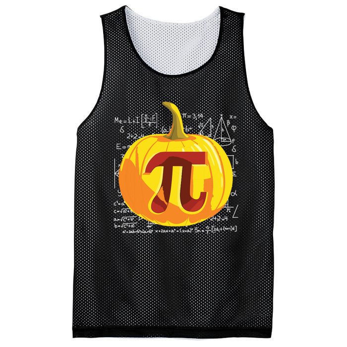 Pumpkin Pie Math Shirts Funny Halloween Thanksgiving Pi Day Mesh Reversible Basketball Jersey Tank