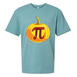 Pumpkin Pie Math Shirts Funny Halloween Thanksgiving Pi Day Sueded Cloud Jersey T-Shirt