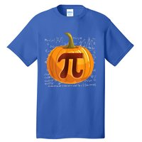 Pumpkin Pie Math Shirt Funny Halloween Thanksgiving Pi Day Tall T-Shirt