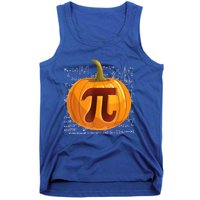 Pumpkin Pie Math Shirt Funny Halloween Thanksgiving Pi Day Tank Top