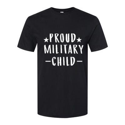 Purple Proud Military Child Military Children Month Softstyle CVC T-Shirt